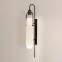 Golden wall lamp